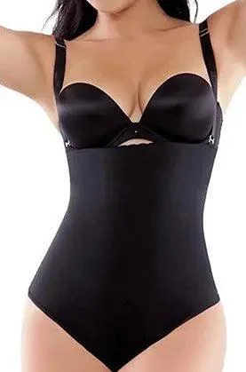 Latex Seamless Tummy Sculpting Body Shaper Thong #5054